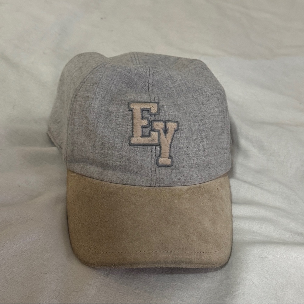 ELEVENTY Calf Suede Baseball Hat